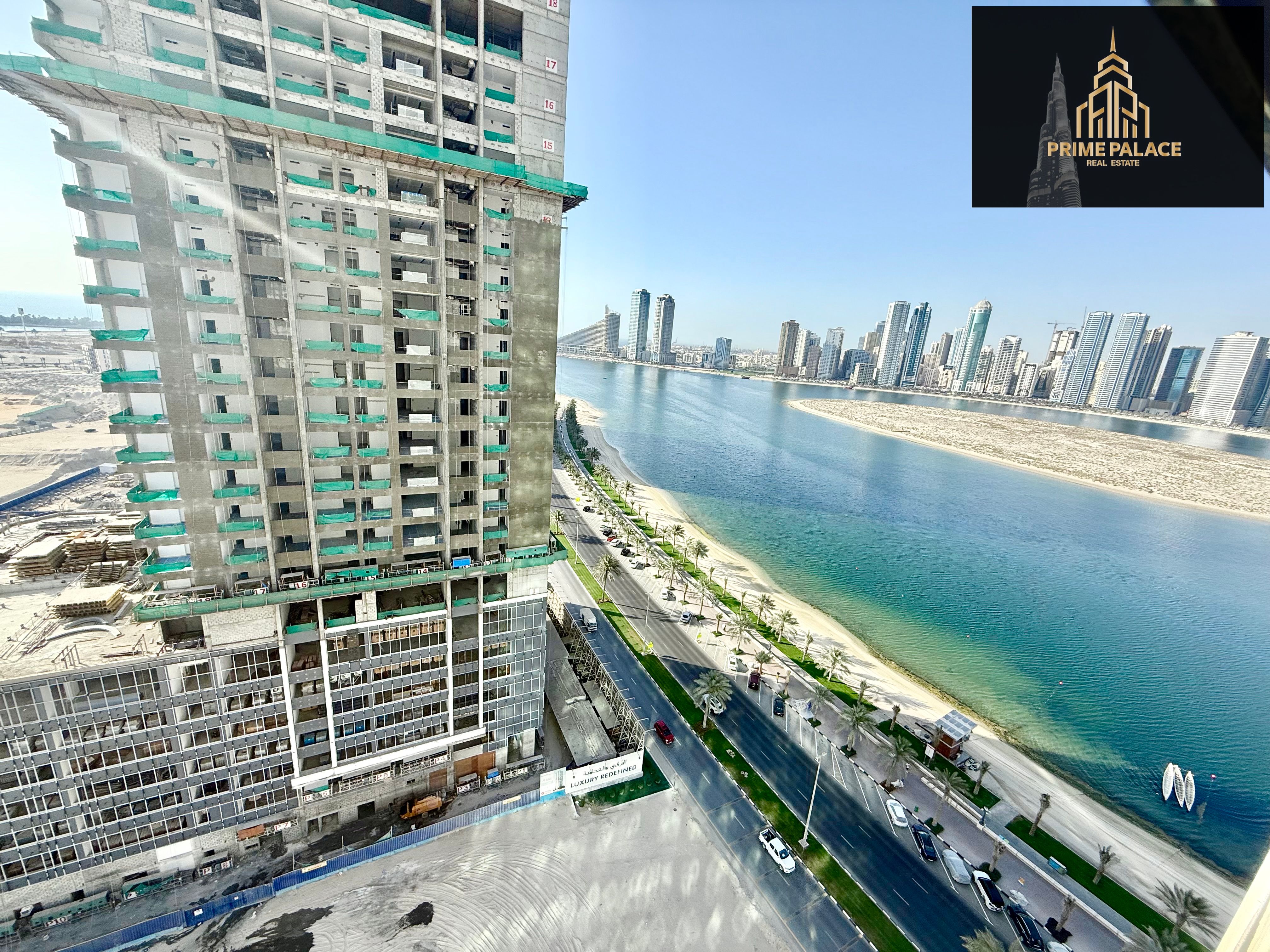 Lavish sea view very beautiful 2BHK with Gym pool free free Mantinace frant of beach full paranormal glasses just in 60k