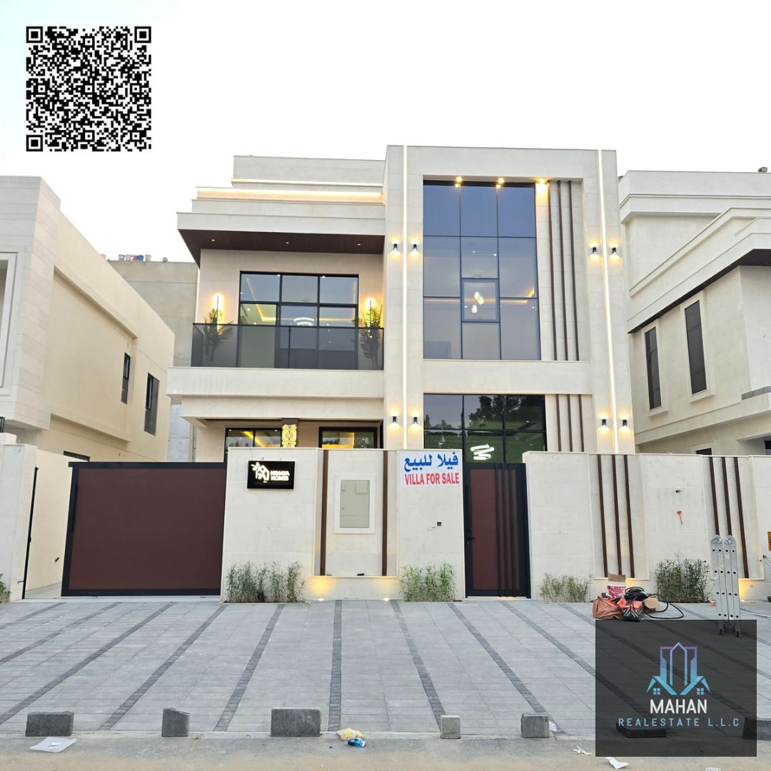Modern 5-Bedroom G+2 Villa for Sale | Al Helio 2, Ajman | AED 2.1M (Transfer & A/C Included)