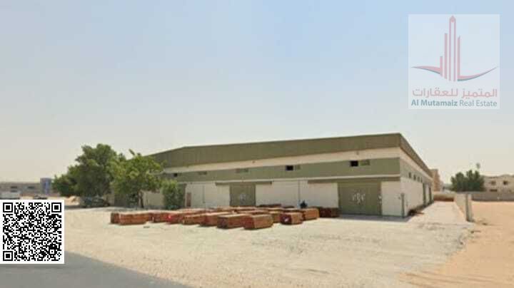 For sale in Ajman, industrial land in Al Jurf Industrial Area 2, industrial permit, 28,300 sq ft, asking price 10,000,000