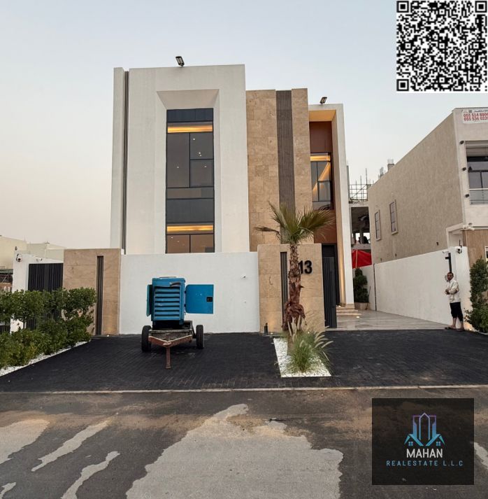 Villa for sale in Ajman Al helio 2 4 master bedroom hall majlis