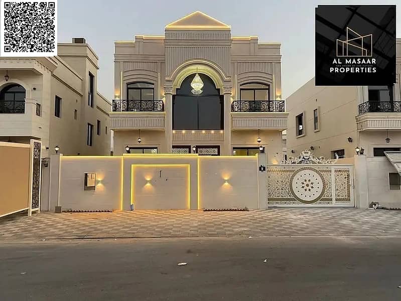 Luxury villa for sale, classic design, negotiable price, with easy bank financing available.