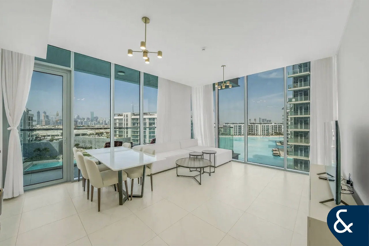 3 Beds | Maid | Lagoon View | Corner Unit