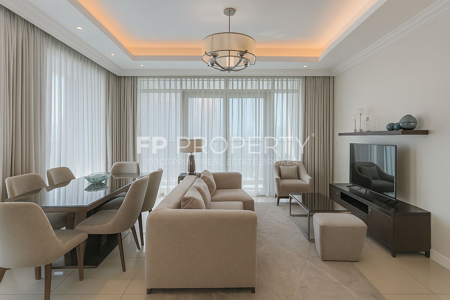 Luxurious 2BR | Full Burj Khalifa & Fountain View | High Floor
