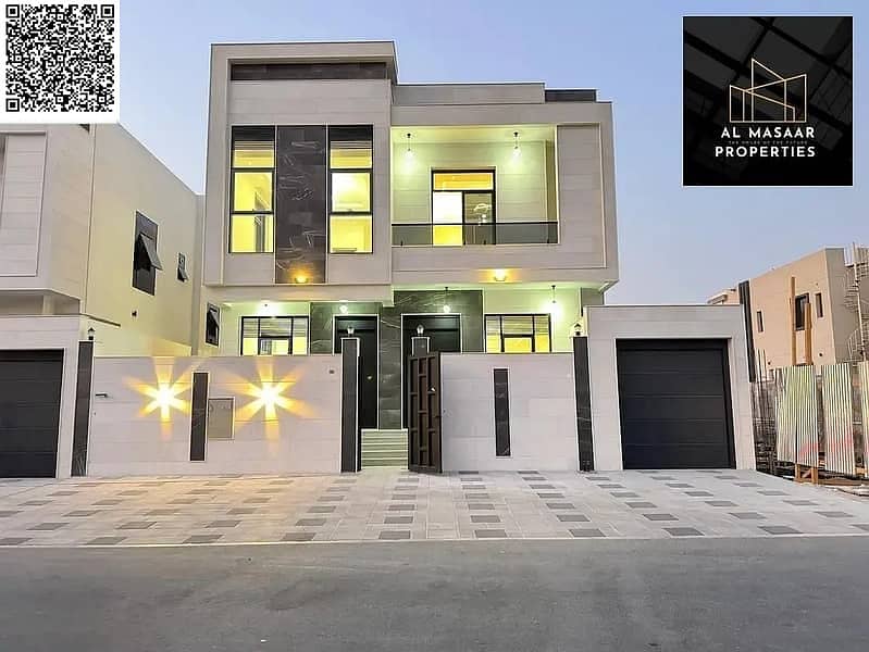 For sale: a villa with luxurious finishes, at a negotiable price, with the possibility of easy bank financing.