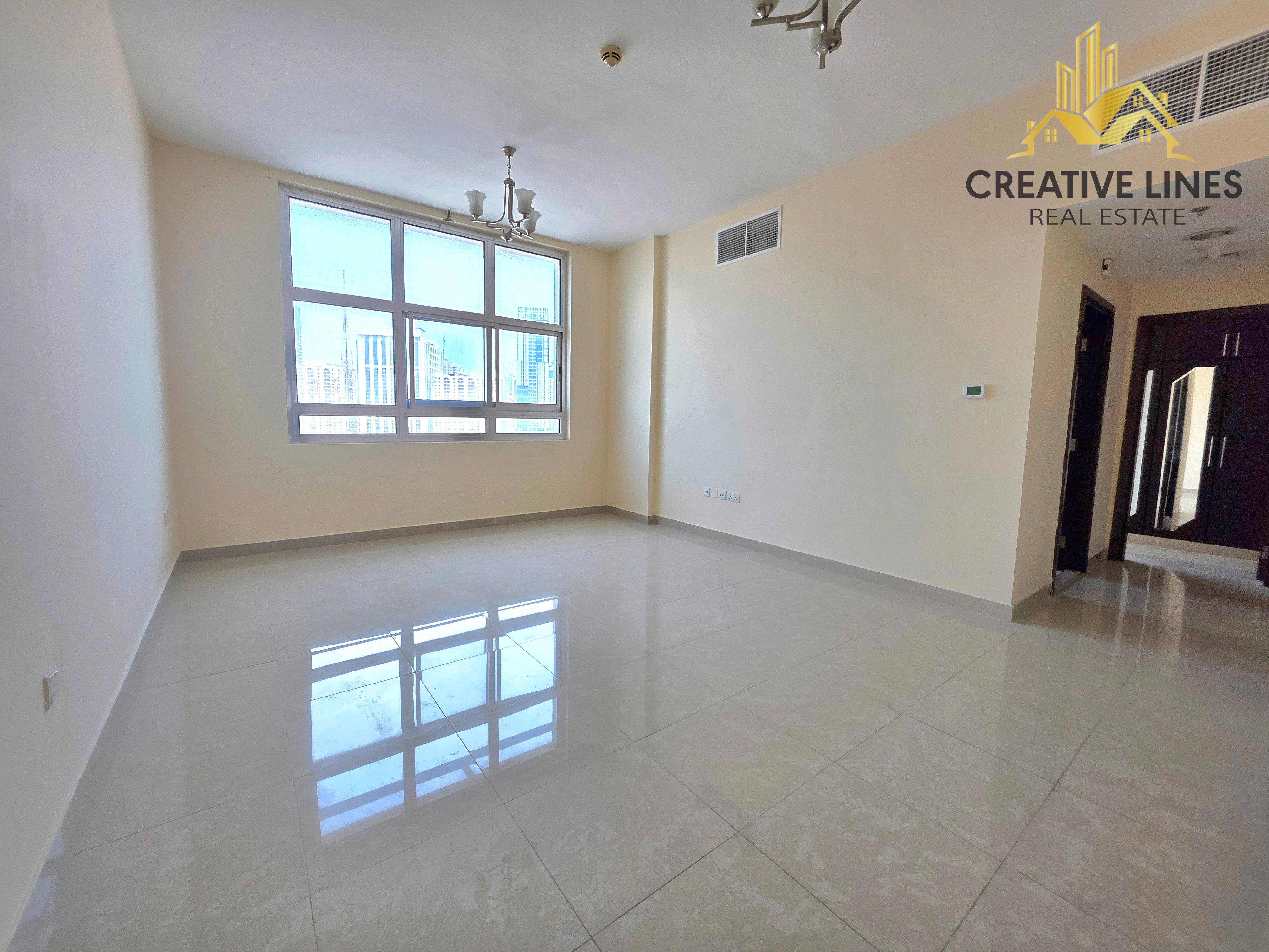 Near Zulekha Hospital Spacious 1-Bedroom Apartment Available For Family