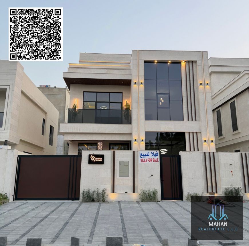 Luxury 5-Bedroom Villa for Sale in Al Helio, Ajman Including Transfer Fee & AC – Spacious, Elegant & Move-In Ready!