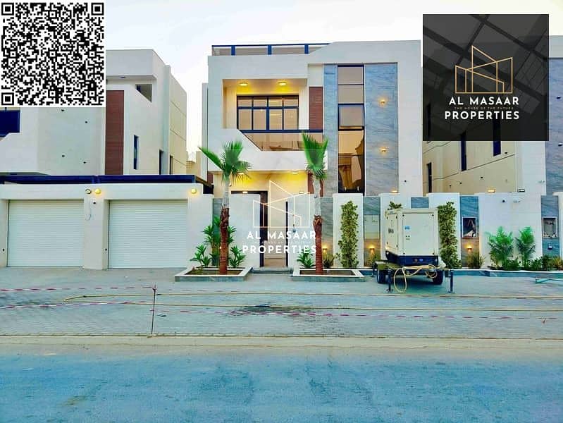 Two-story villa with a private pool and rooftop terrace, including electricity, water, and air conditioning. Freehold ownership available to all natio