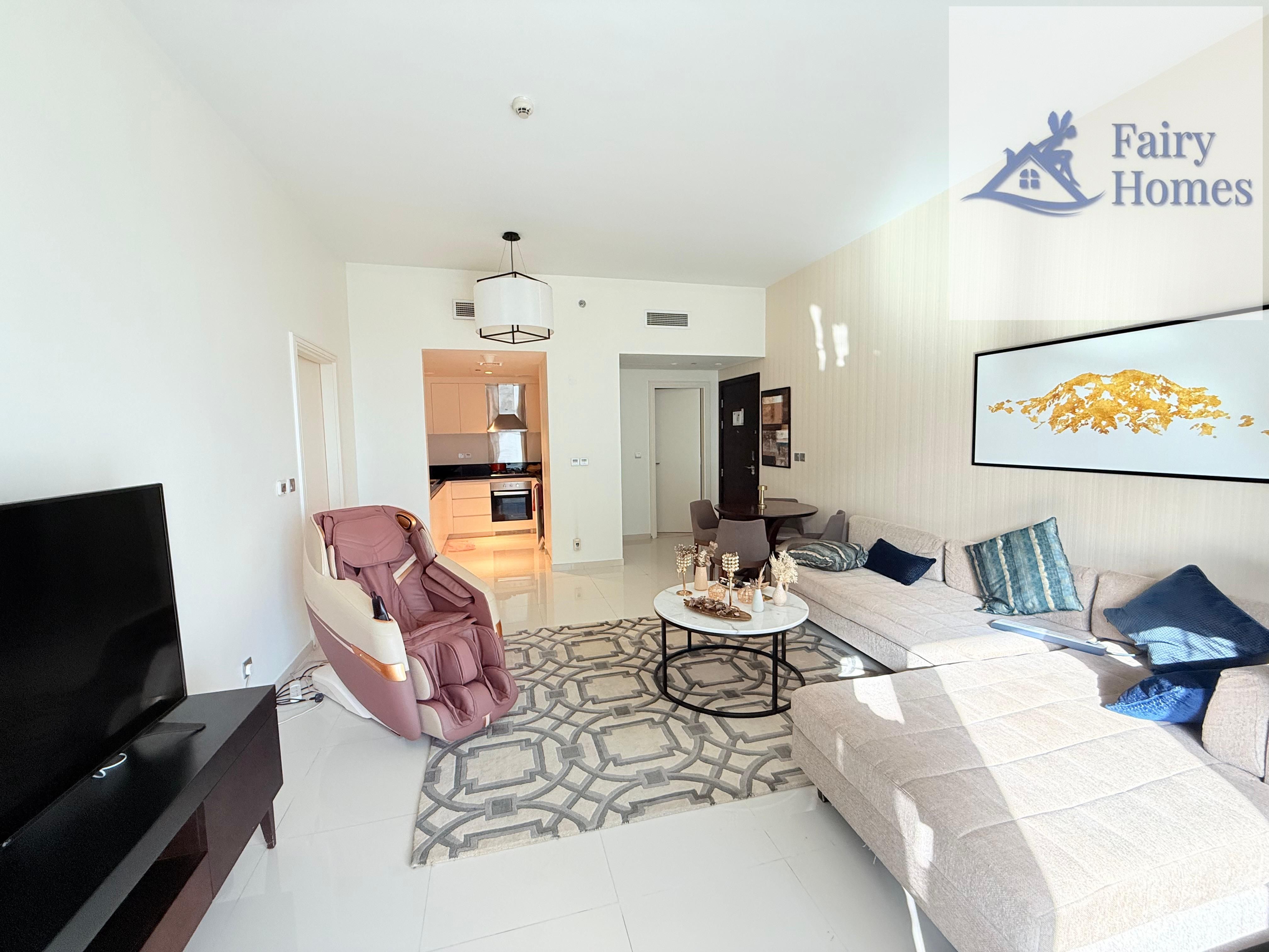 FULLY FURNISHED/1BEDROOM/NICE VIEW/HIGH FLOOR