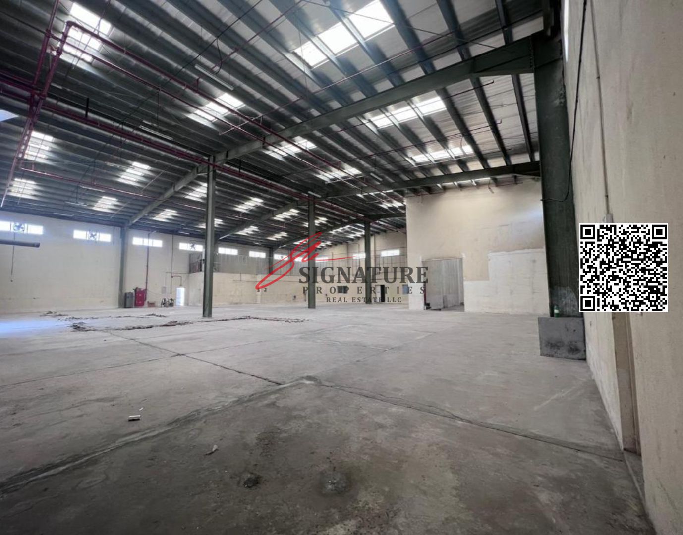 Warehouse 22,000 Sqft 207 KW 3 Phase electricty warehouse for rent in jurf industrial area ajman