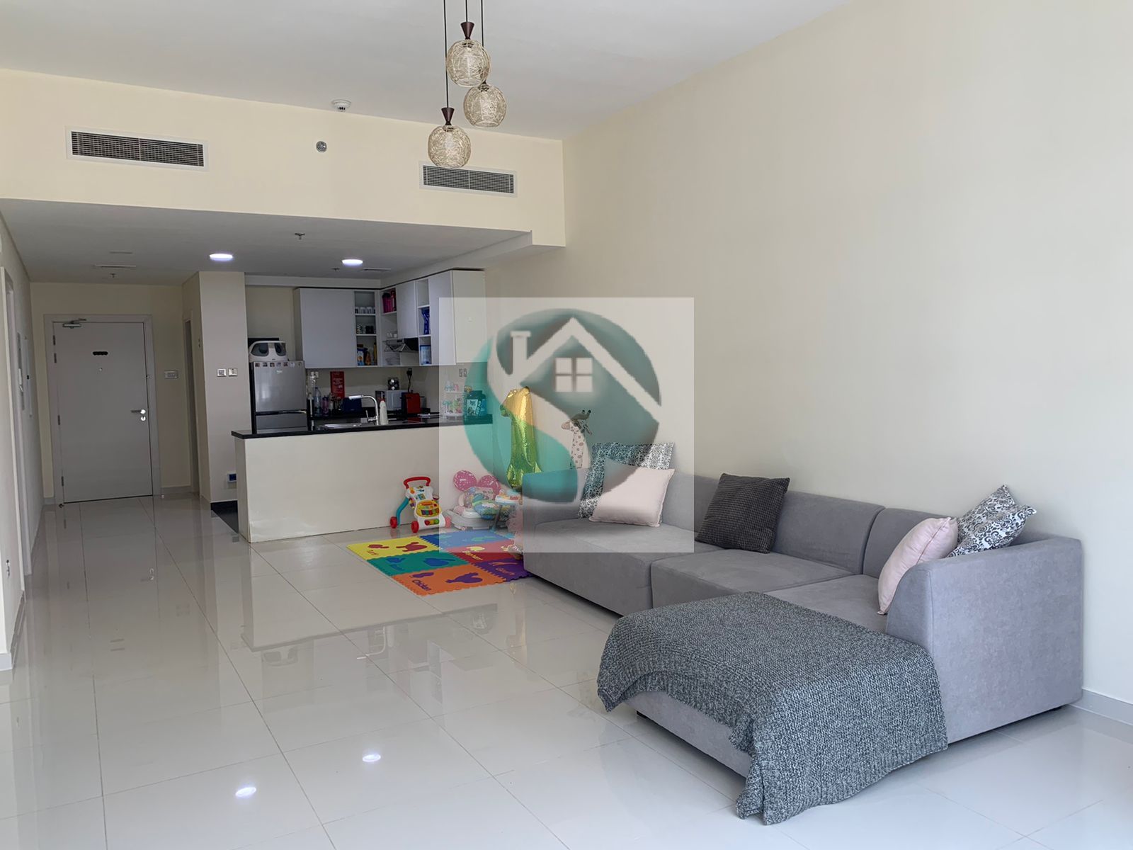 Largest Pool view UNFURNISHED 1 bed in Loreto Damac hill 82k