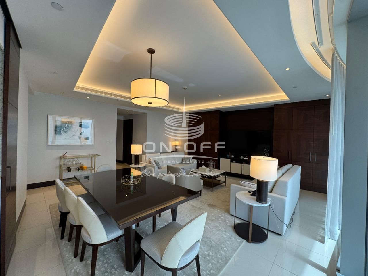 Serviced apartment/full burtj khalifa view