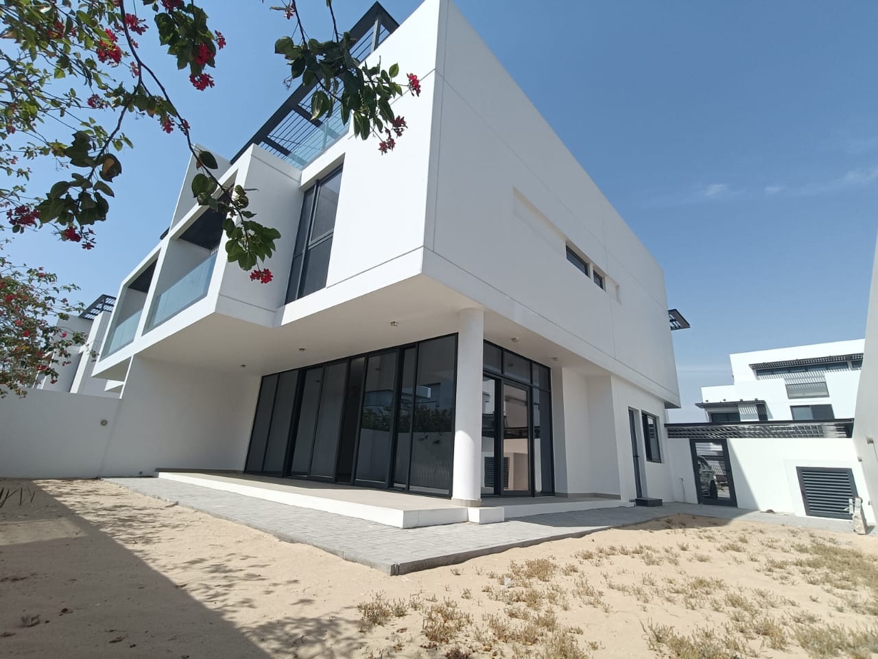Spacious 5BR + Maid Villa for Rent in Ajmal Makan, steps from the Lagoon & Beach, with private garden, terraces & modern finishes