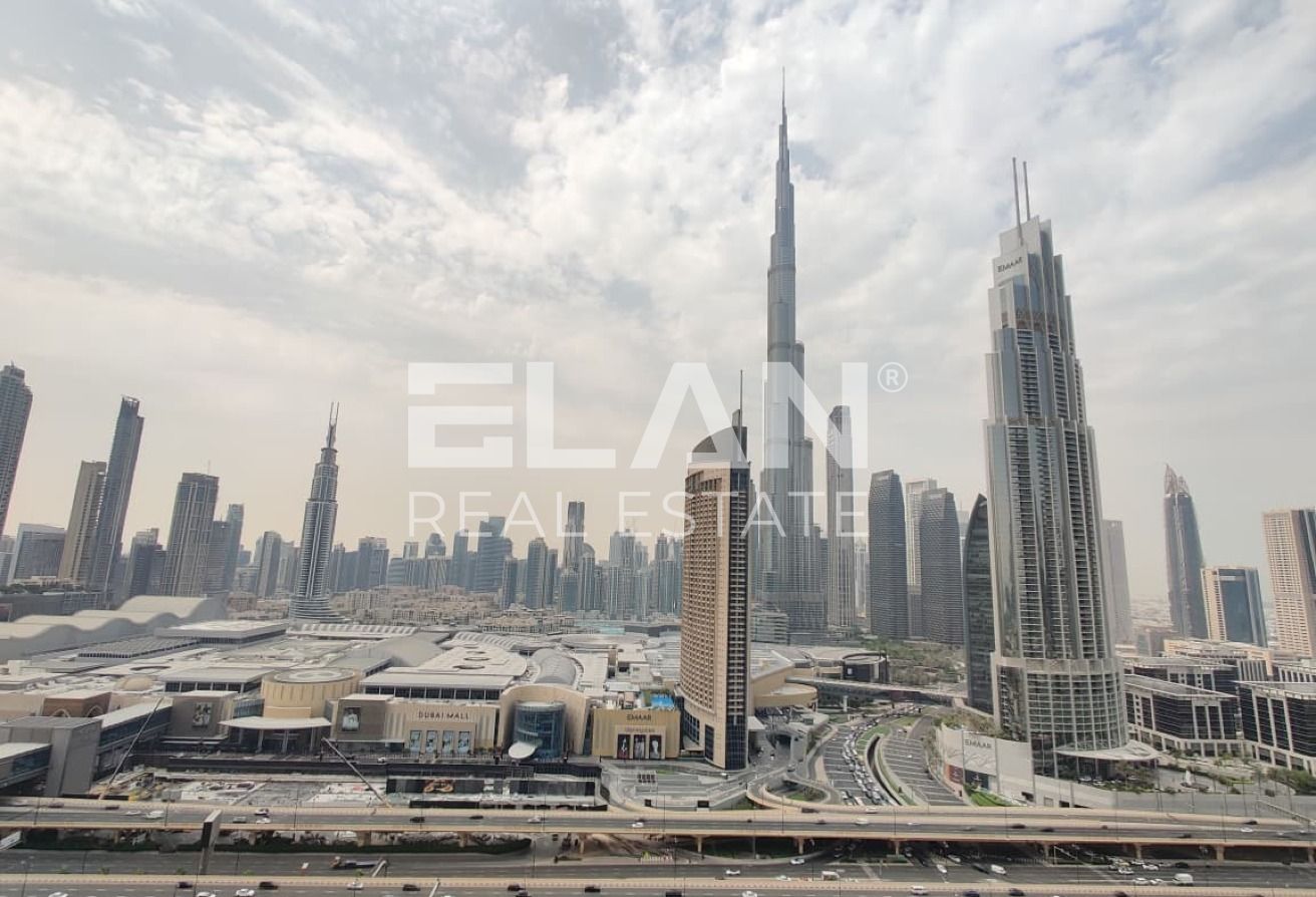 Burj Khalifa View | Dubai Mall | Unfurnished