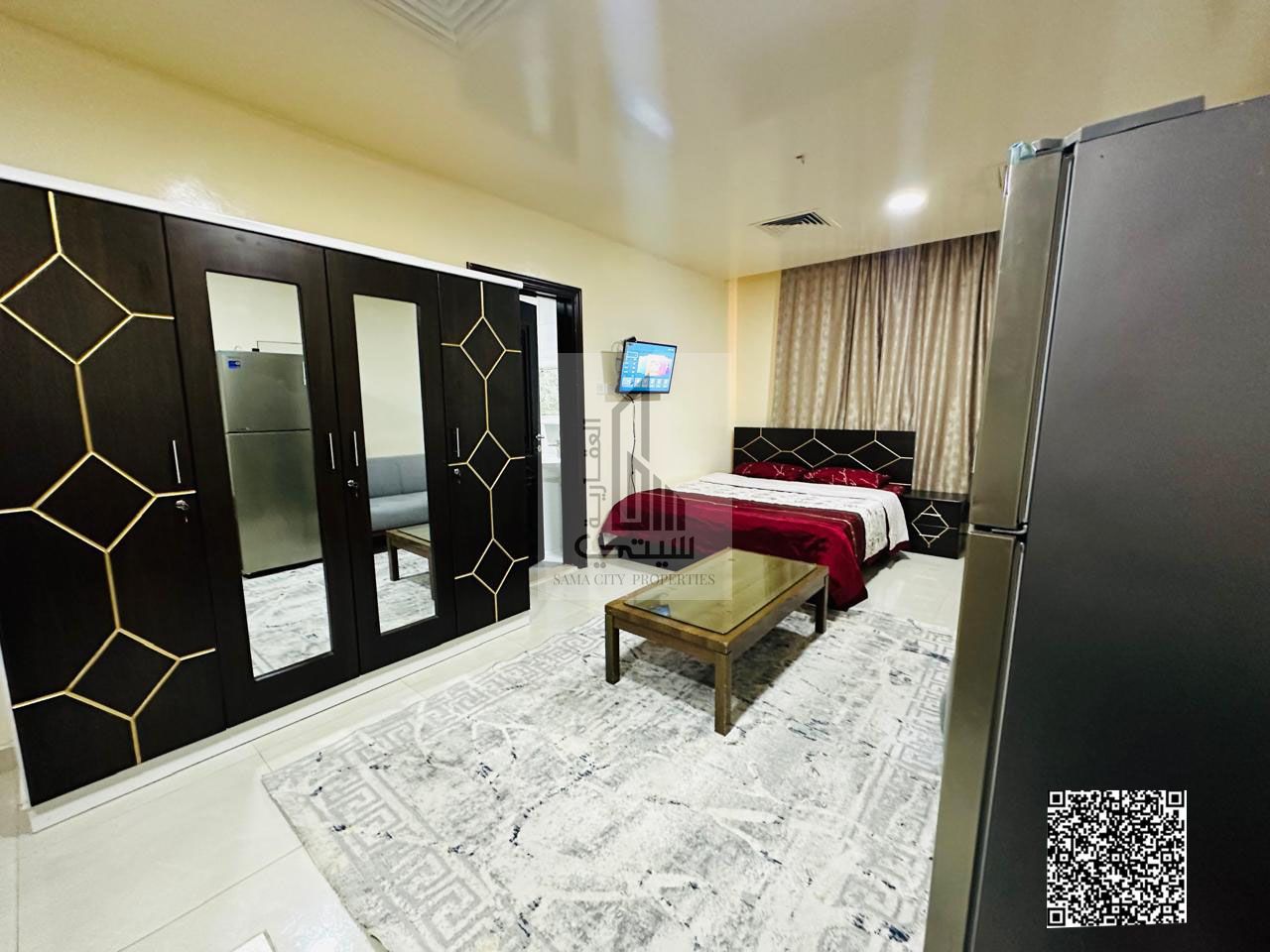 Furnished studio for rent in Rawda 2 – Prime location