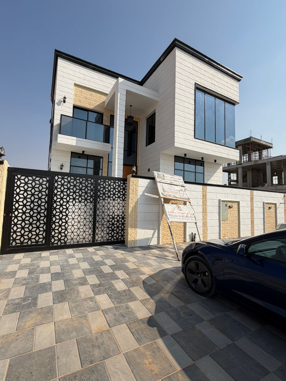 luxury Villa G+2,6 bedrooms and 7 washrooms. ready to move. one of the most prestigious areas of Ajman, freehold property.