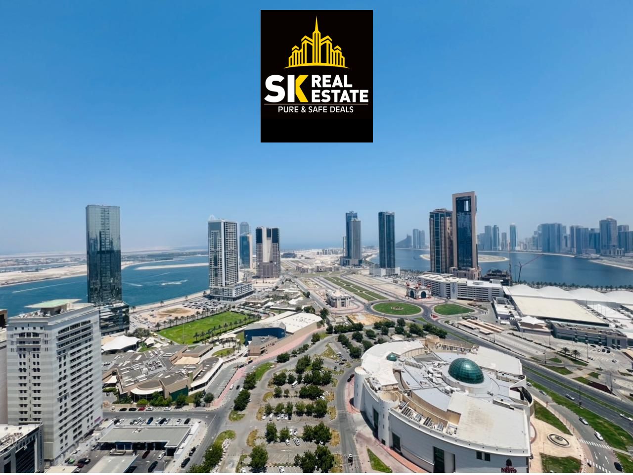 LAVISH 3BHK APARTMENT+ SEA VIEW+ GYM POOL FREE