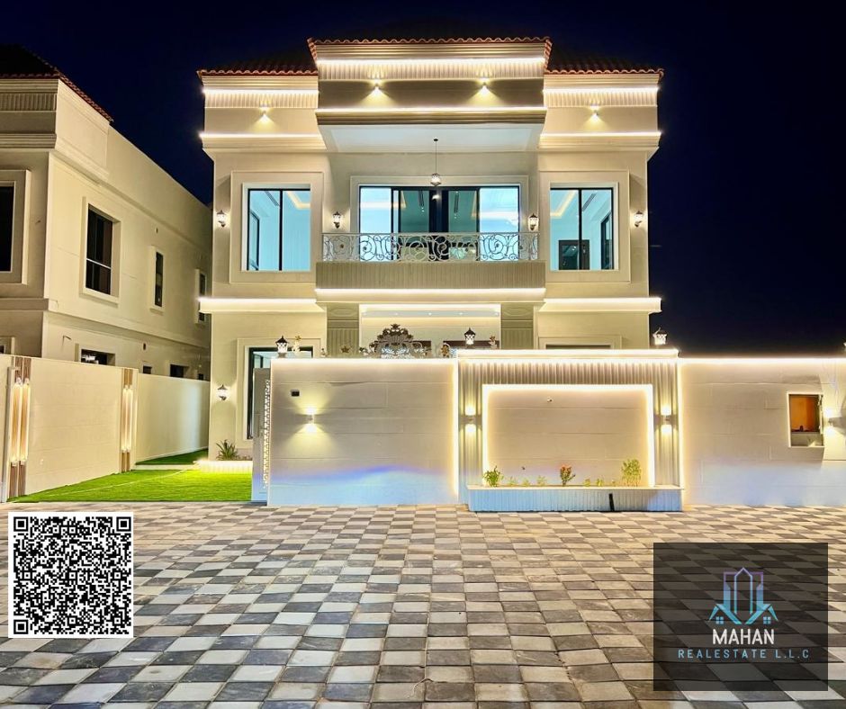 Brand New Villa for Sale on Main Street in Ajman | 5 Master Bedrooms | Prime Location