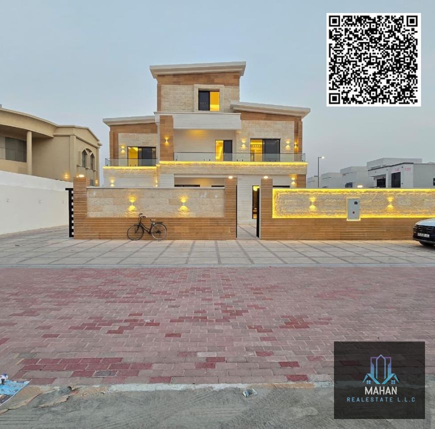 Spacious 8-Bedroom Family Villa | Majlis + Maid’s Room | Al Yasmeen Ajman