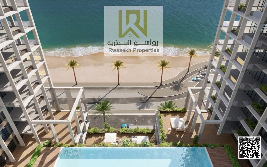 "Live by the Sea – Own a 2-Bedroom Sea-View Apartment in Ajman’s Prestigious Government Project!"