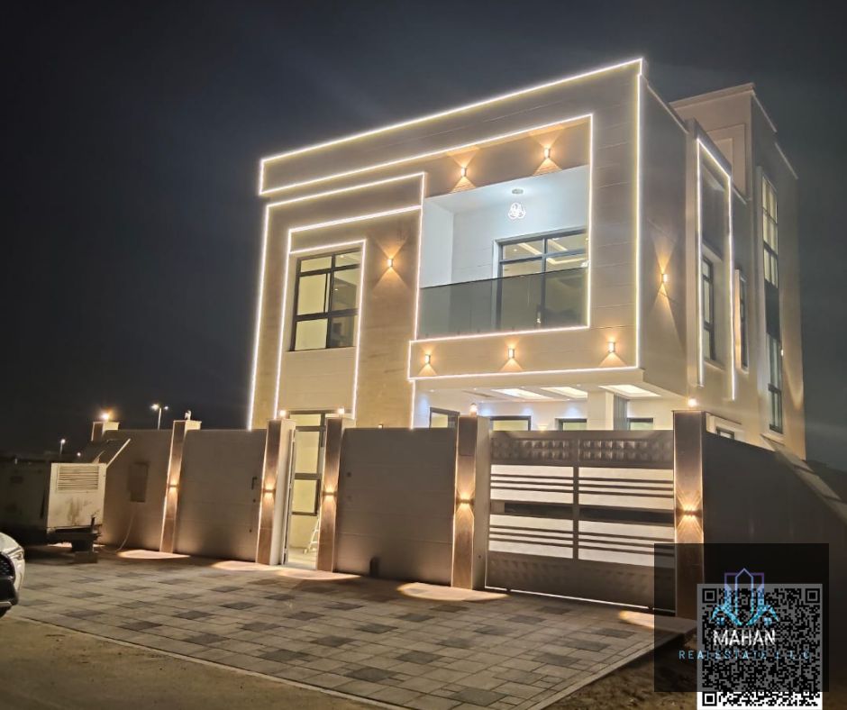 Luxury 3-Storey Villa for Sale in Al Waha 1, Ajman – Near Azha & Helio Main Road