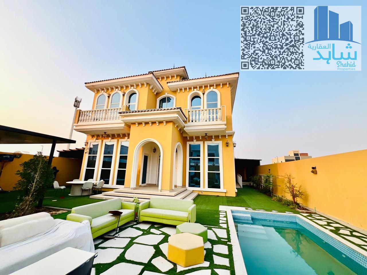 Premium Villa | 5 Bedrooms + Majlis + Hall + Pool | Al Hoshi Sharjah | 220K