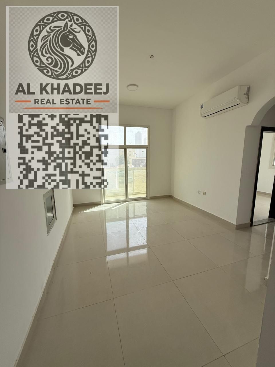 1-Bedroom Hall Apartment with Balcony for Annual Rent in Al Alia – Ajman, Prime Location Near Sheikh Mohammed Bin Zayed Road, Schools