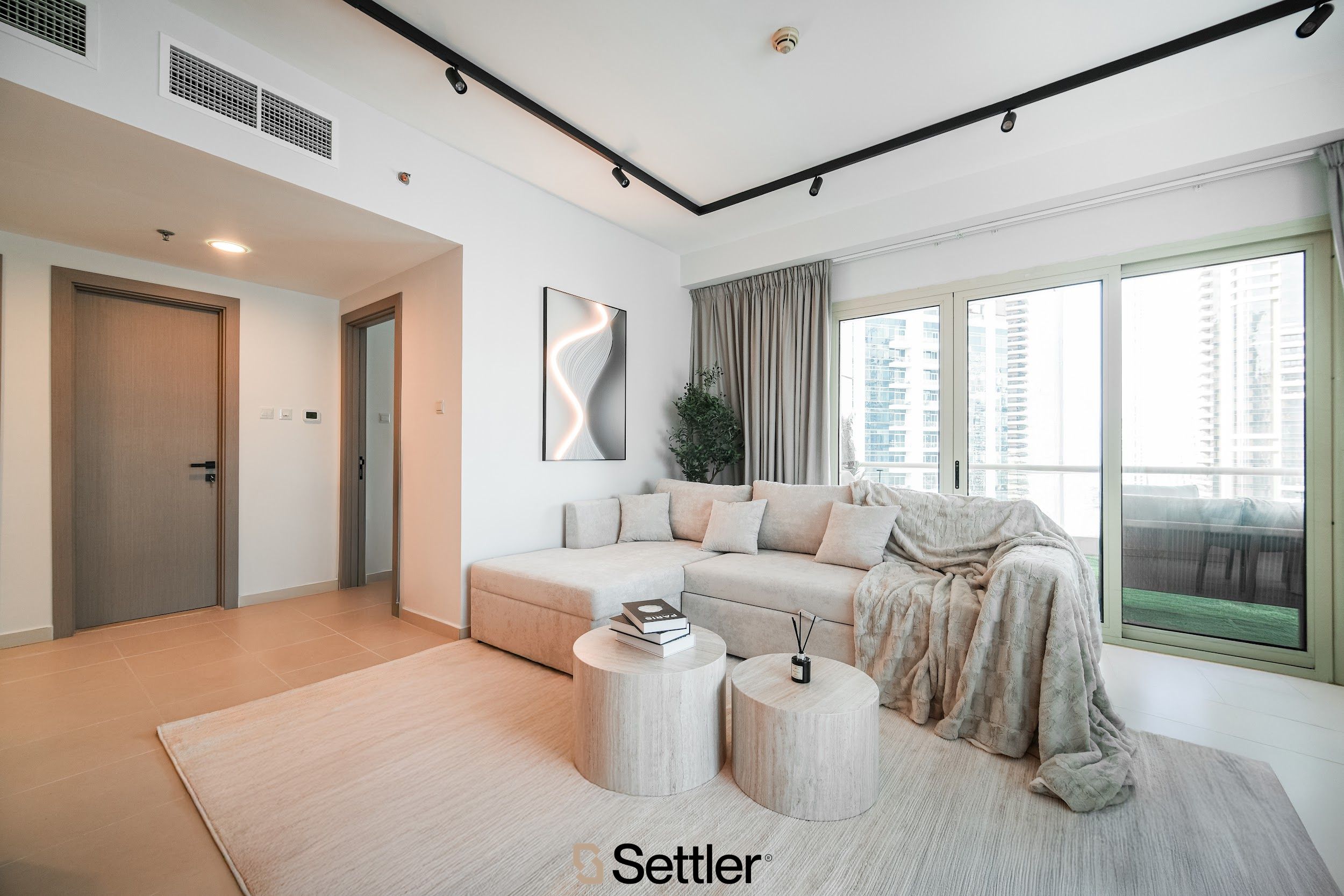 Large terrace | 2-bdr | View of the Marina and Palma
