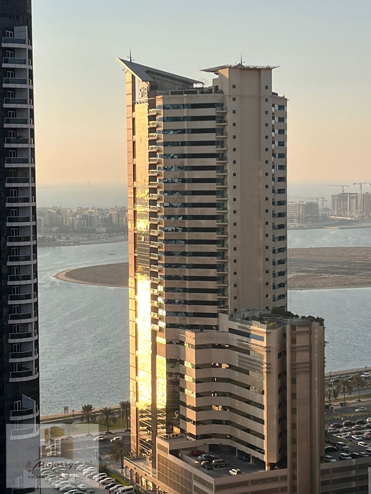 Apartment for sale for luxury lovers in the Emirate of Sharjah, specifically in the Al Taawun area.