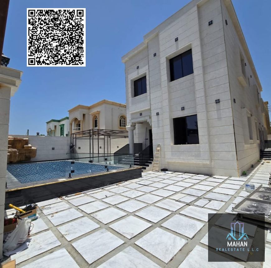 Brand New 5-Bedroom Luxury Villa | Prime Location in Al Rawda | Spacious & Elegant Design