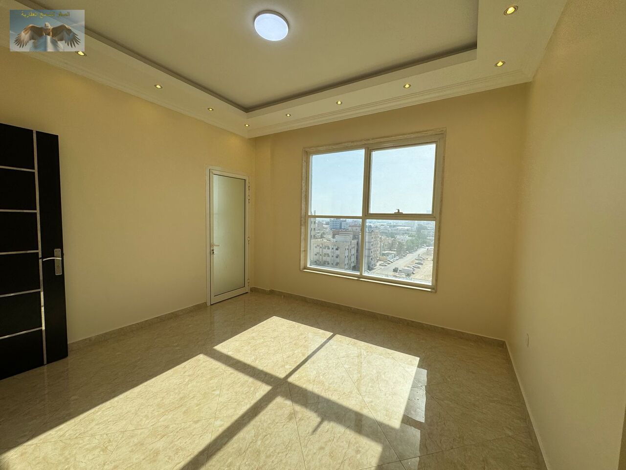 Luxury 3BHK apartment for annual rent in Al Rawda 3, Ajman, 3 bathrooms, central AC, prime location, ongoing maintenance, private parking, AED 58K
