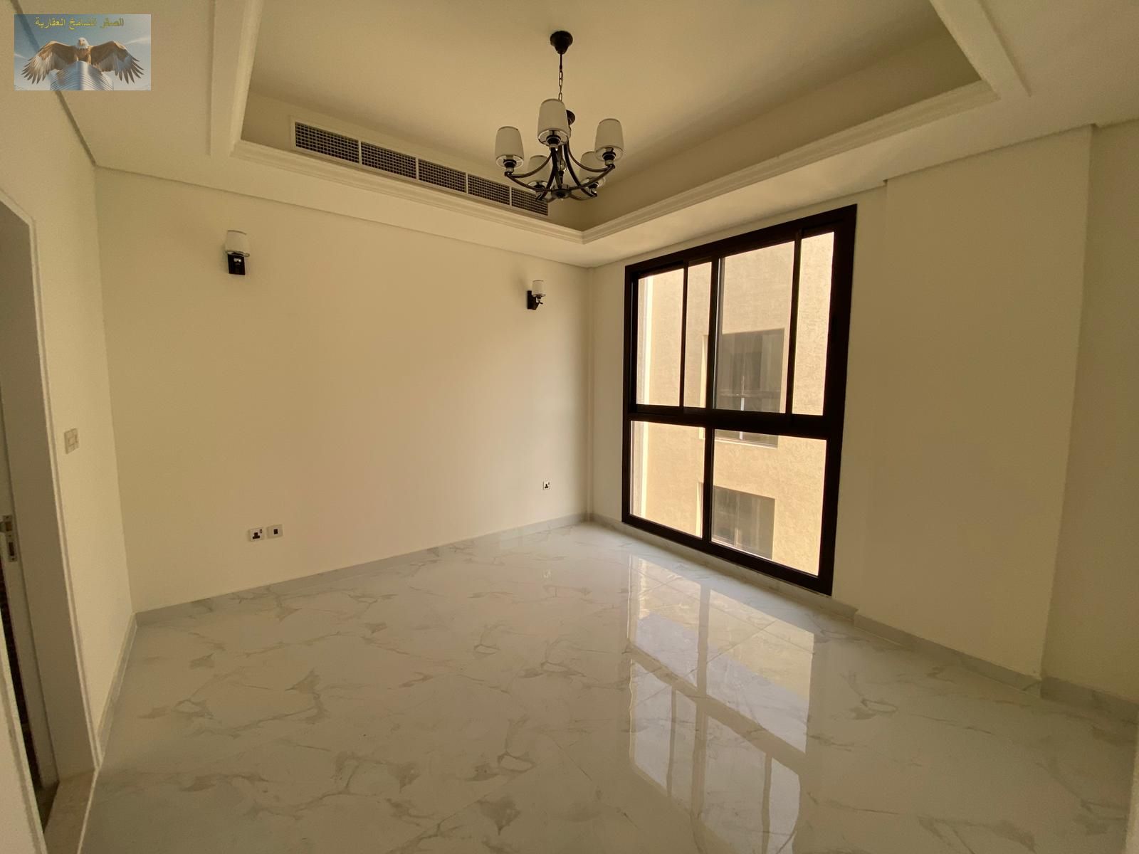 3BHK apartment for rent in Al Talleh, Ajman, behind Saudi German Hospital, 2 master rooms, 3 bathrooms, balcony, parking, gym & pool, rent AED 65K