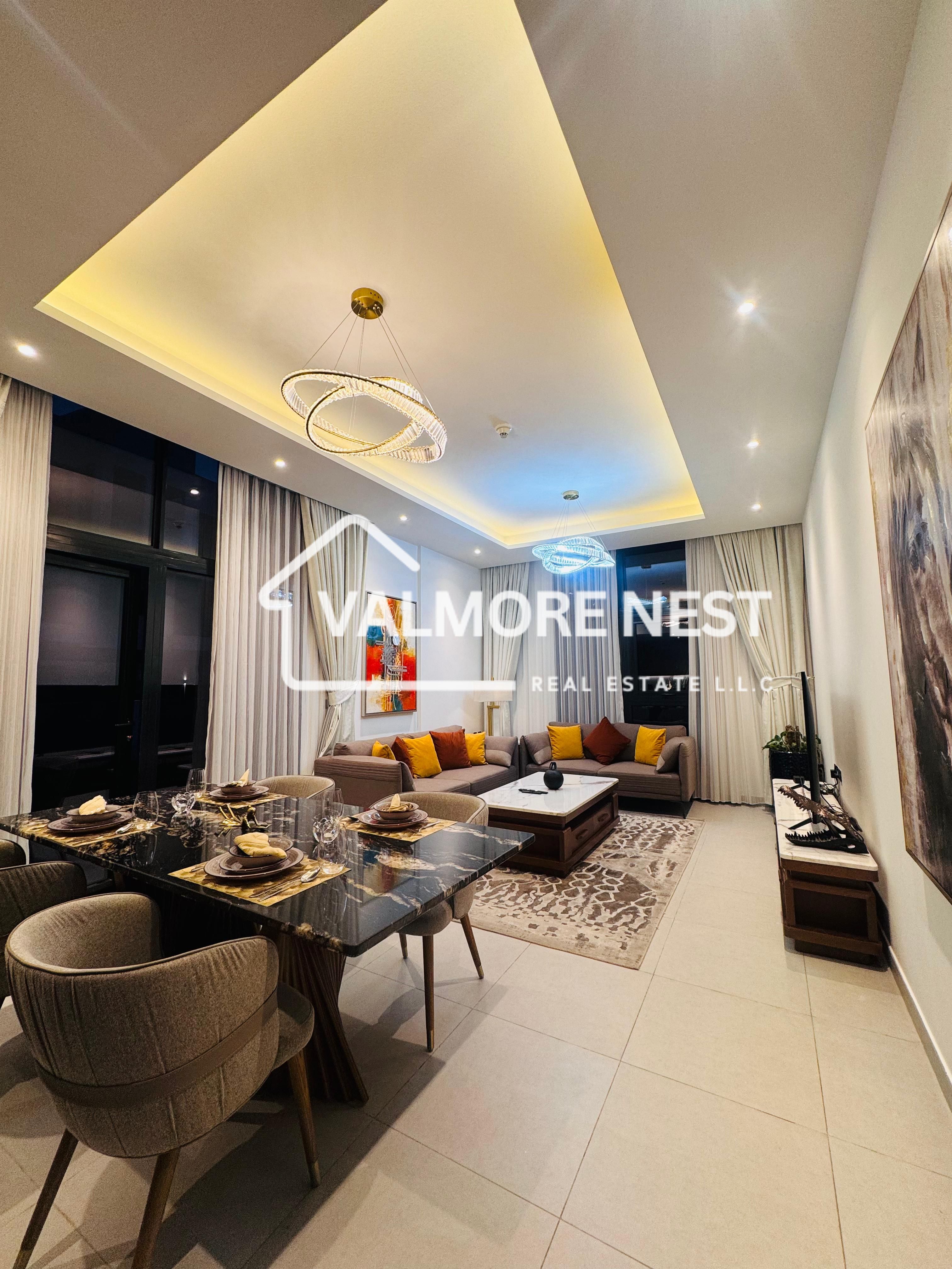2 BHK + Maid Fully Furnished| Vacant| 12 Cheque