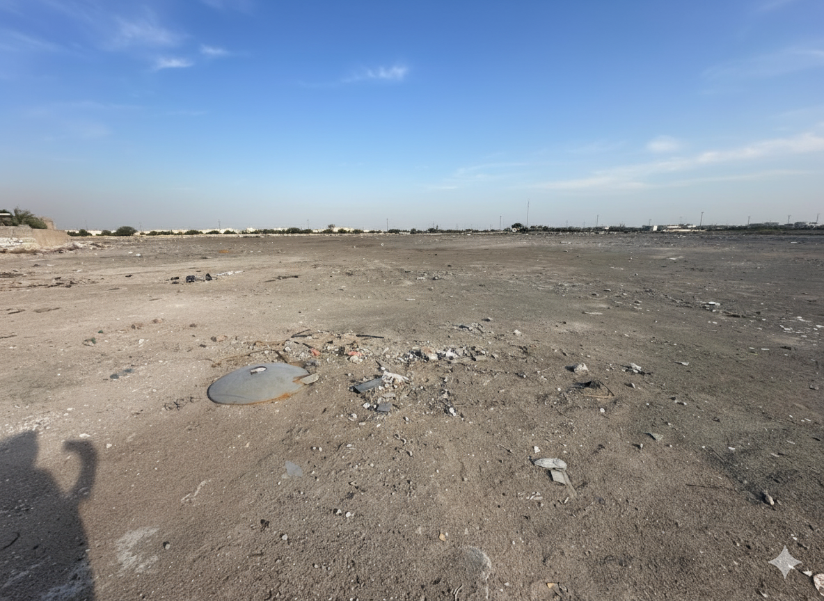 Prime 40,000 sq. ft. Commercial Land for Rent in Umm Ramool, Dubai