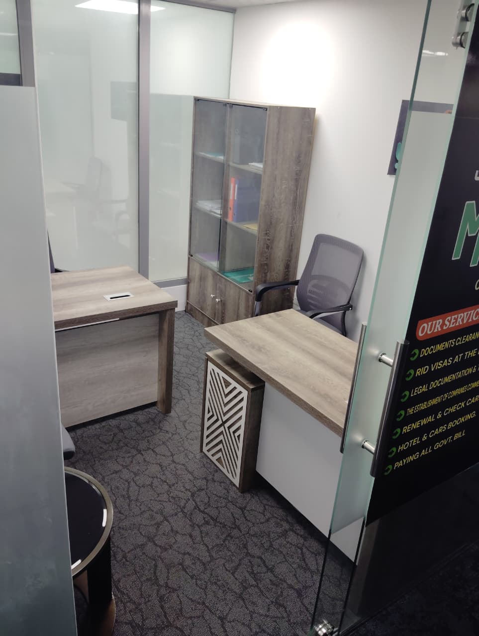 Fully Furnished 130 Sft Office with all amenities AED 21,999