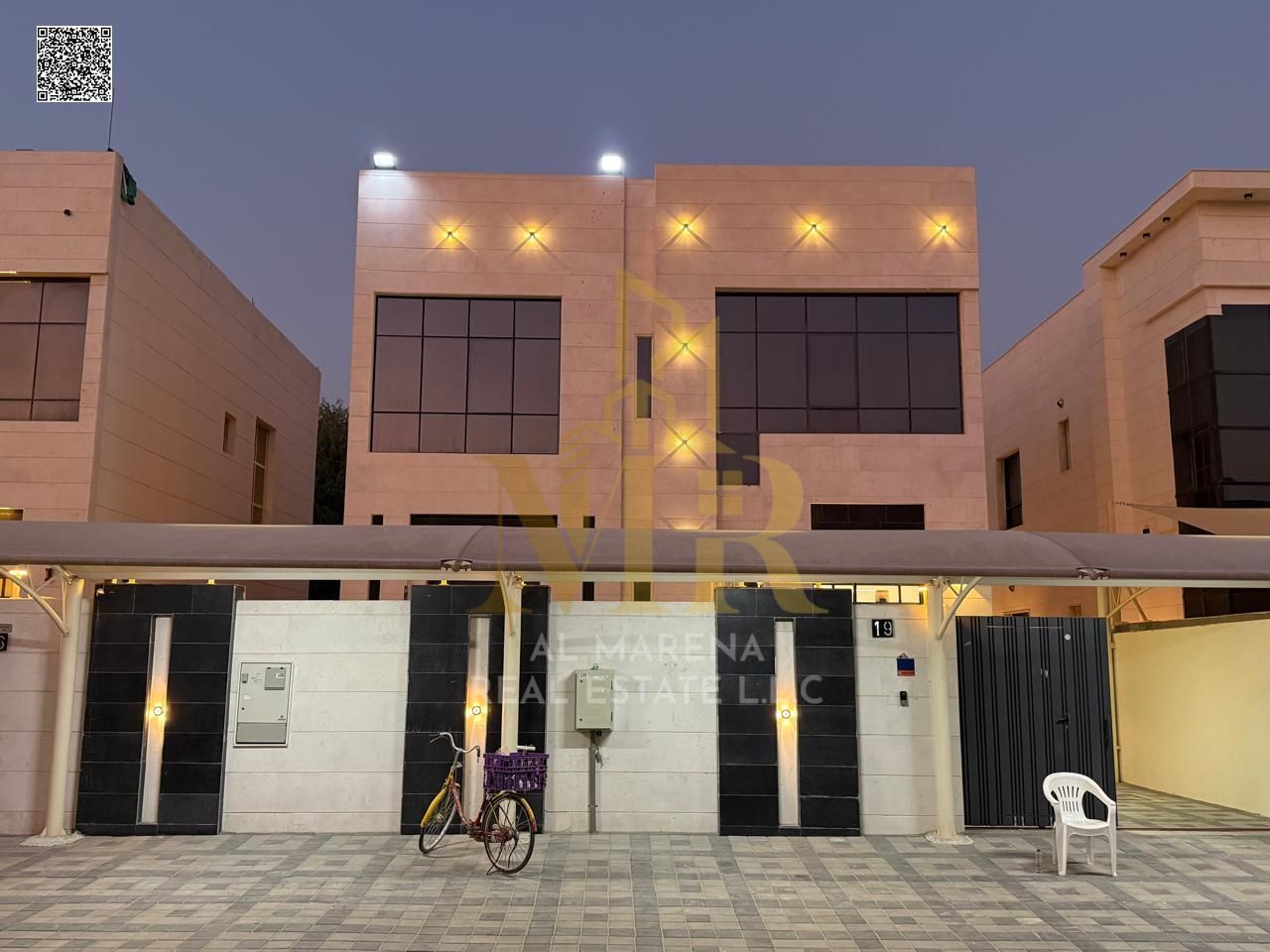 For sale without a down payment and at a competitive price from the most luxurious super deluxe villas in Ajman with private construction, you literal