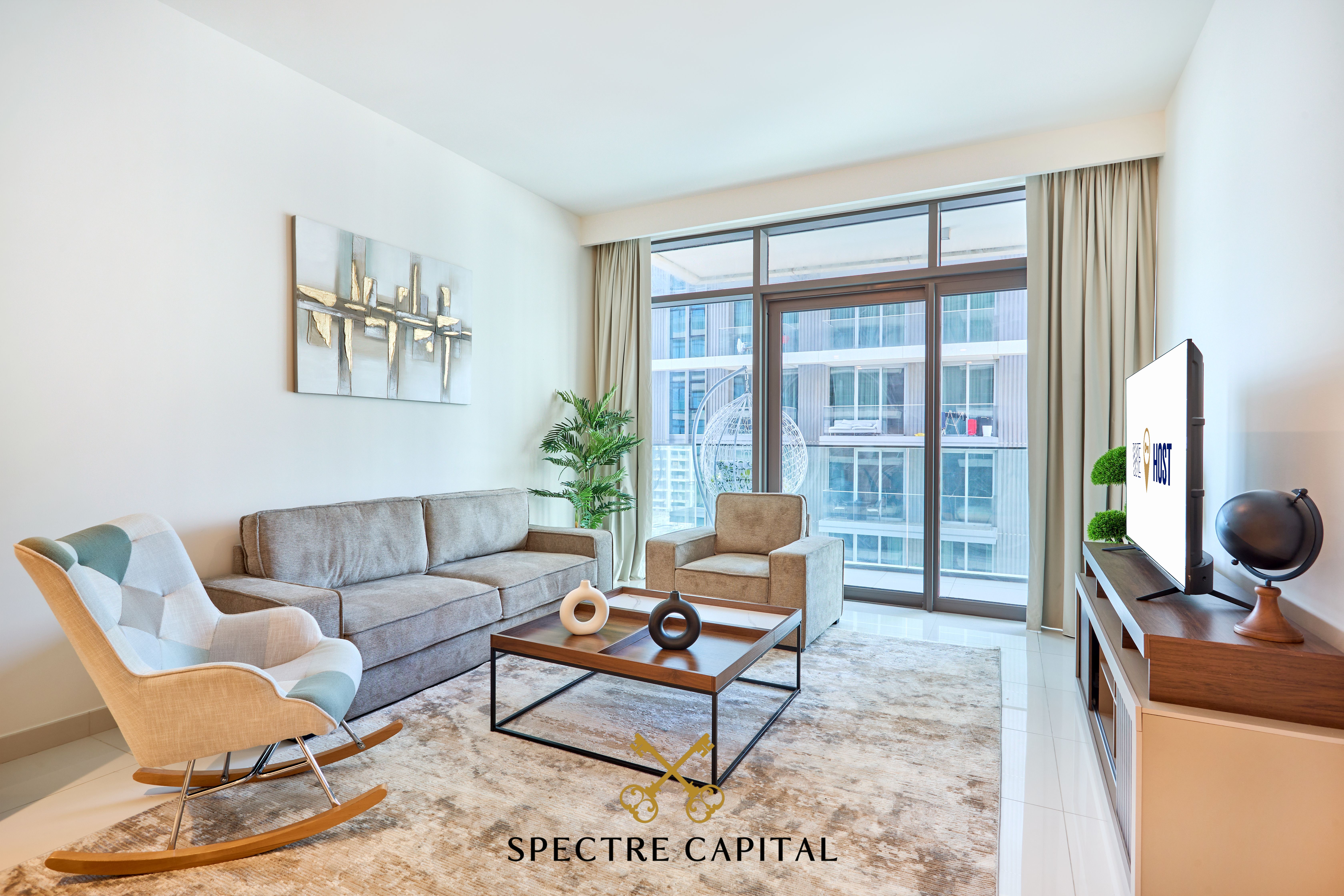 Mid-Floor | Partial Sea View | Furnished | Vacant