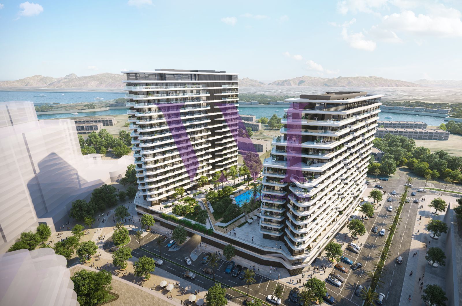 Waterfront Community | Modern 1BR Apartment