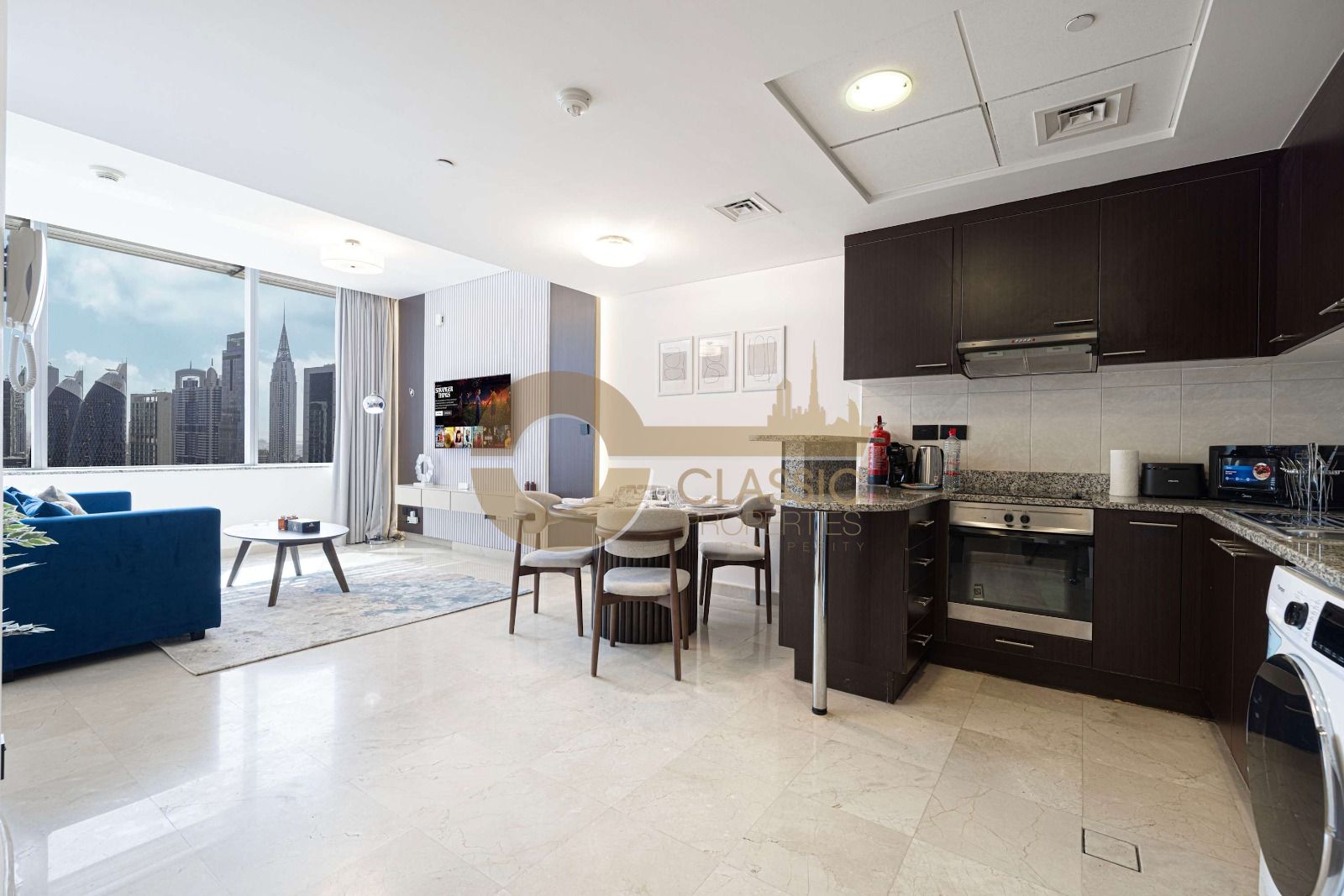 FURNISHED | PANORAMIC DIFC VIEW | HIGH FLOOR