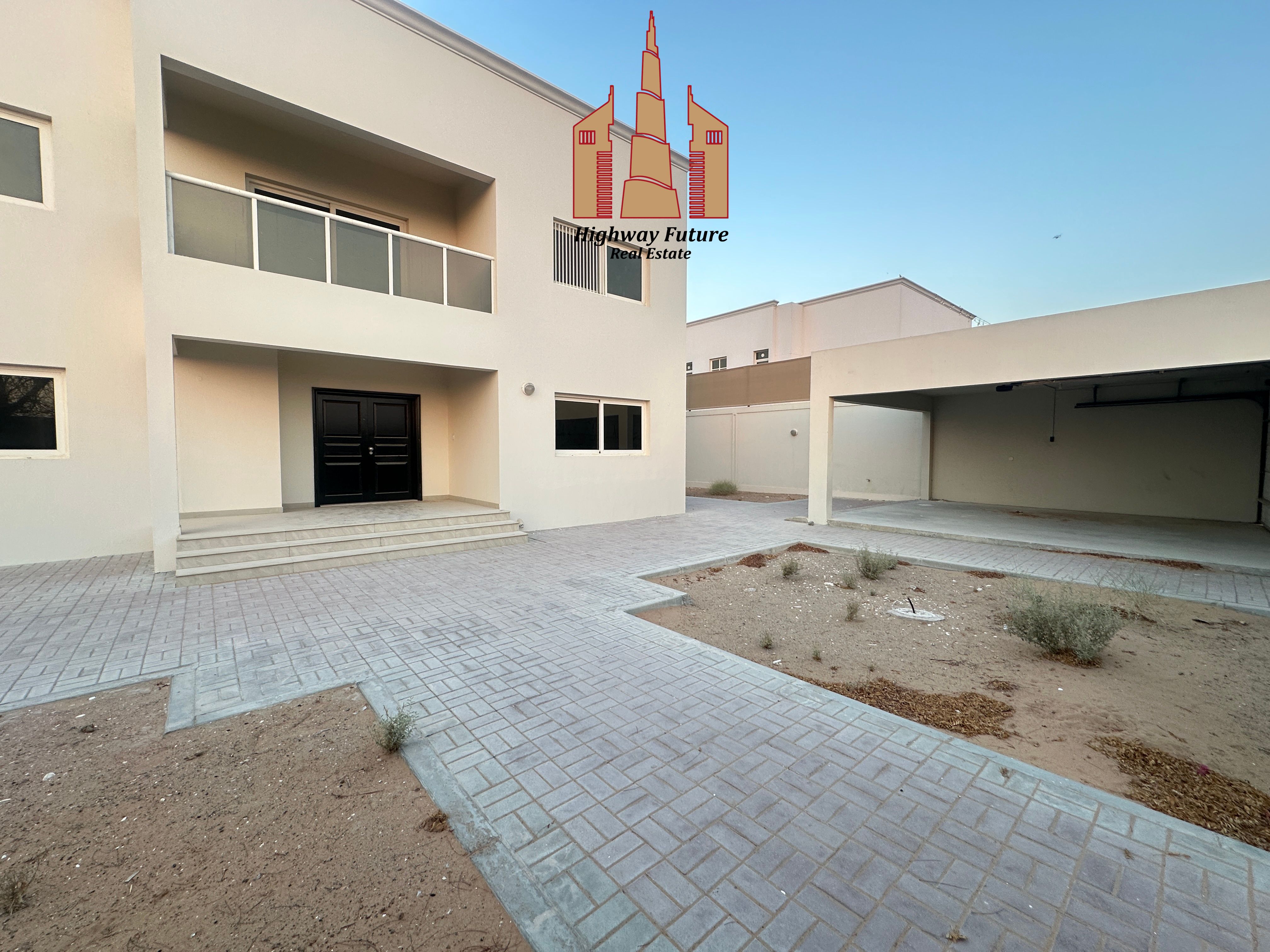 Spacious 5Bhk villa With All Master Maid room balcony wardrobes covered parking 155k