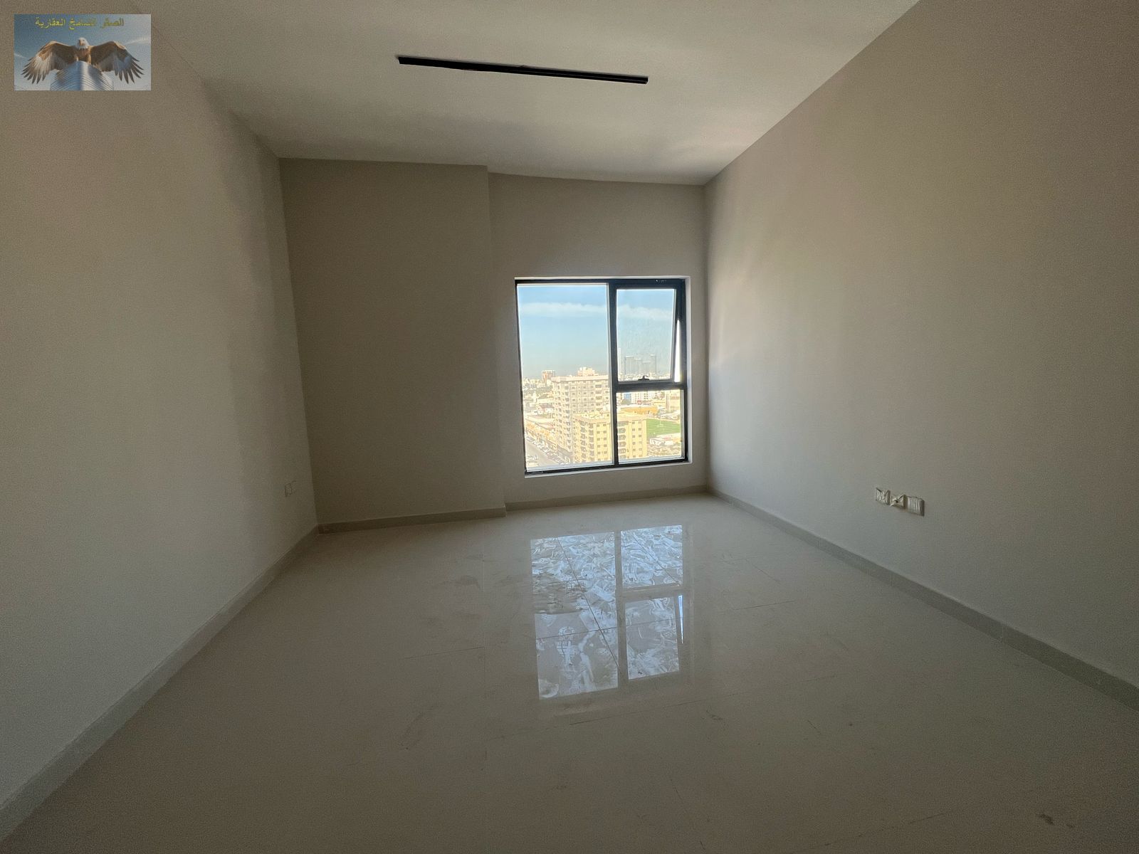 2BHK with hall, built-in wardrobes, modern indoor gym, second tenant, spacious, near all services, directly on Khalifa Street.