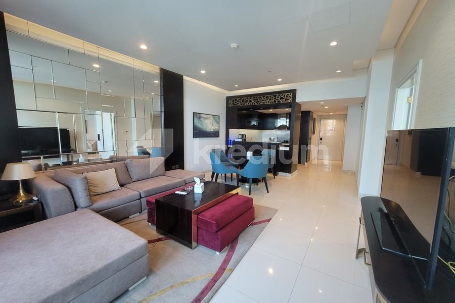 Spacious 1BHK | Fully Furnished | High Floor