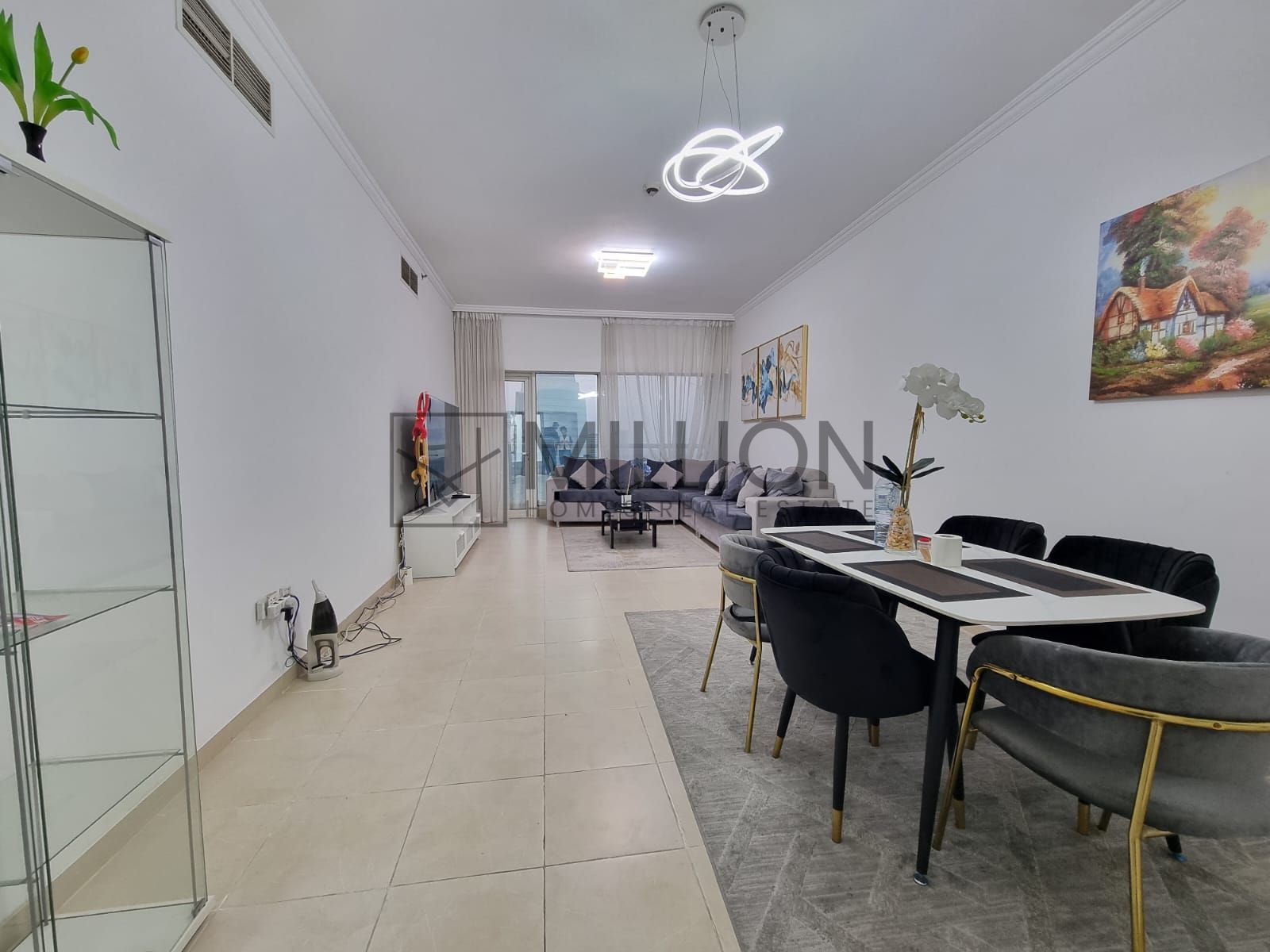 Chic Mid-Floor in Burj Al Noujoum | for Sale