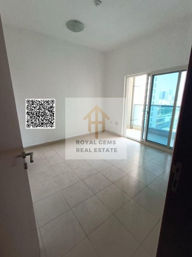 Bedroom Apartment with Balcony for Annual Rent in City Tower, Ajman | Prime Location Near Grand Mall