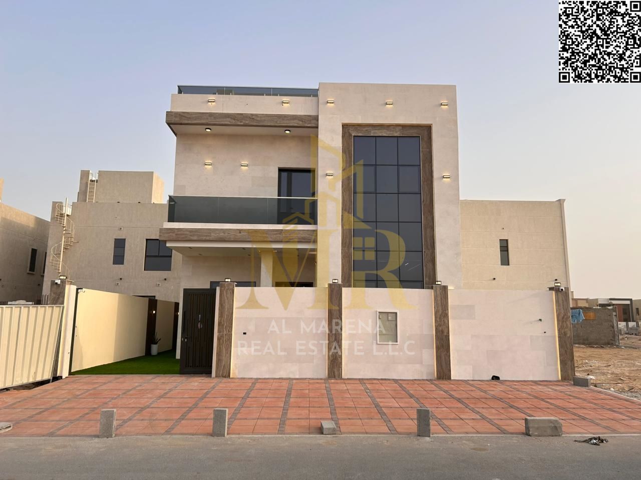 Luxury 4-Bedroom Villa for Sale in Al Zahia with All-Inclusive Price A unique opportunity to own a detached villa with a modern design and elegant fi