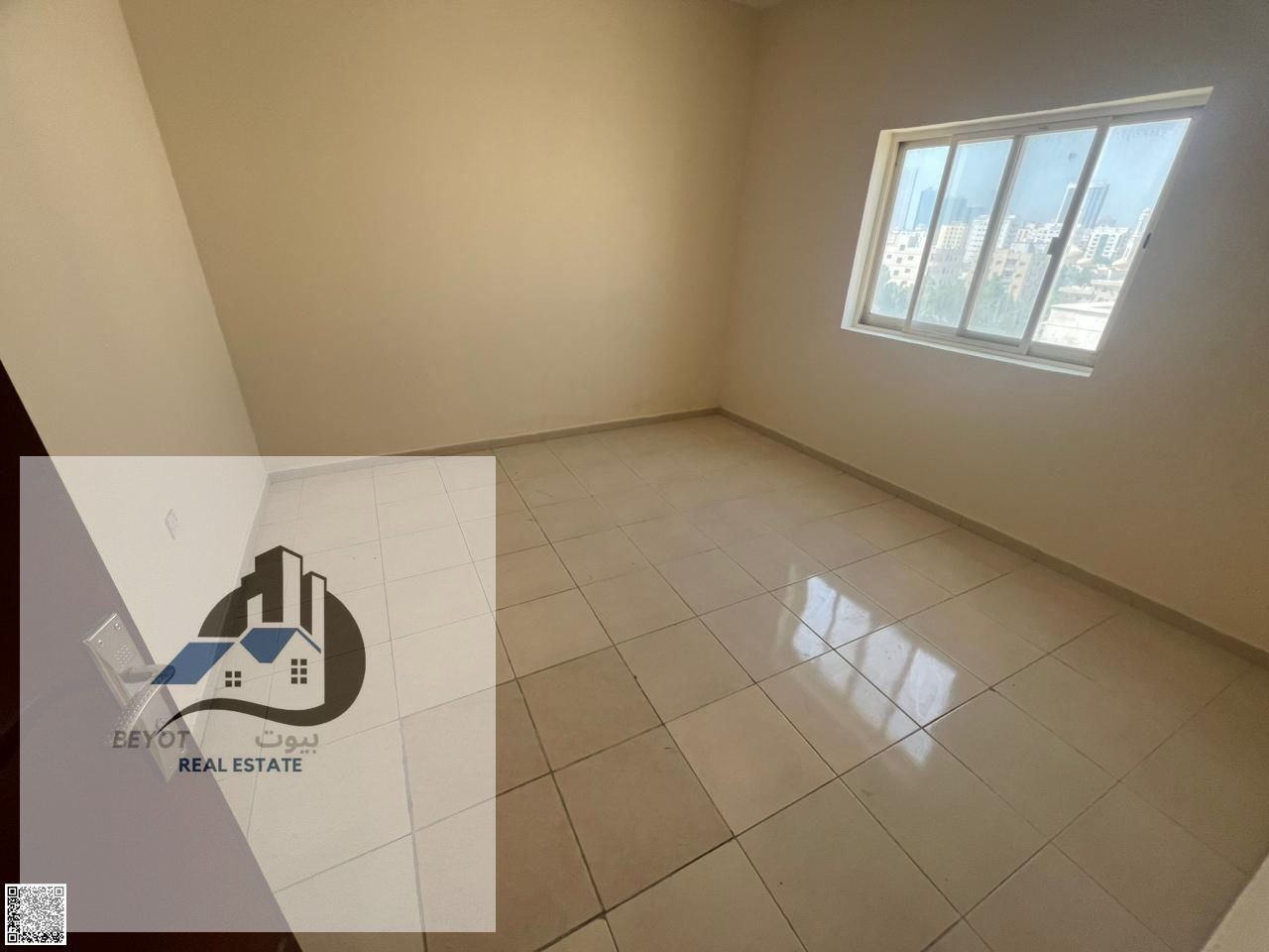For annual rent in Ajman, one bedroom and living room, Al Rashidiya 2