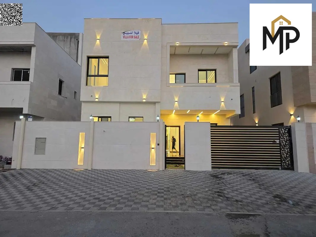 Own an exceptional villa, including all registration fees, in a prime location in Ajman, with lifetime freehold ownership and inheritance rights for a