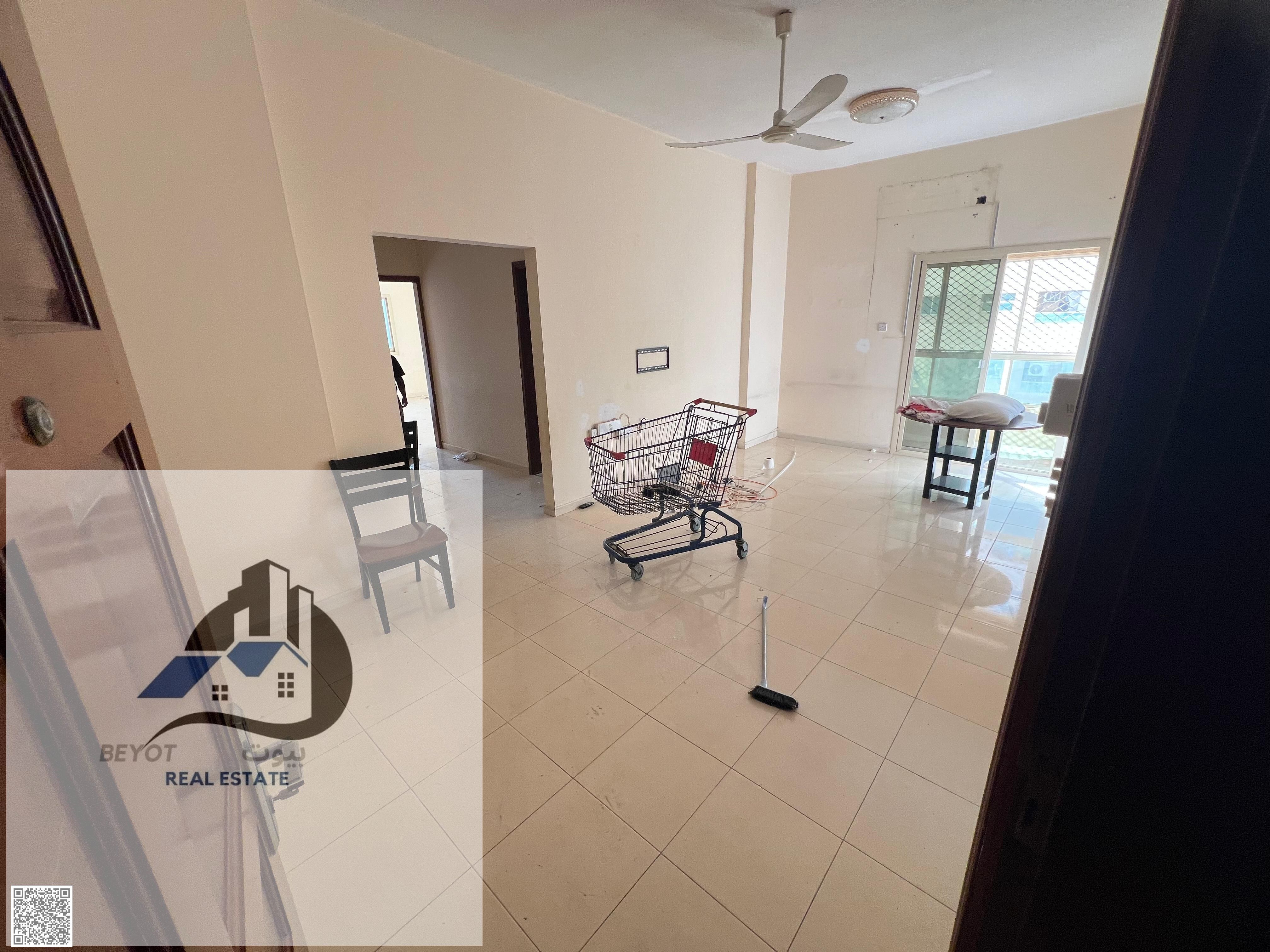 For annual rent in Ajman: 2 bedrooms and a living room, Al Rashidiya 1