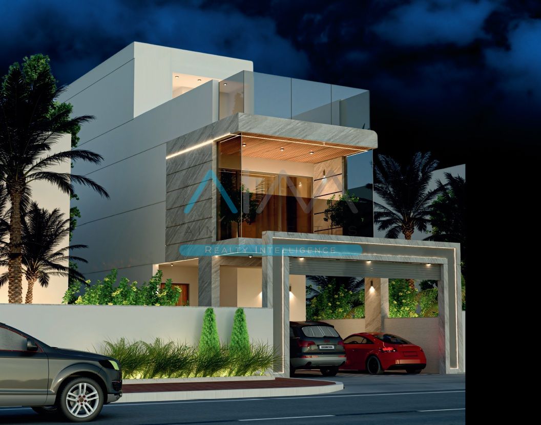 Mulberry Damac Hills 2 3BR/Maids Room Modern Elevation Design with Payment Plan