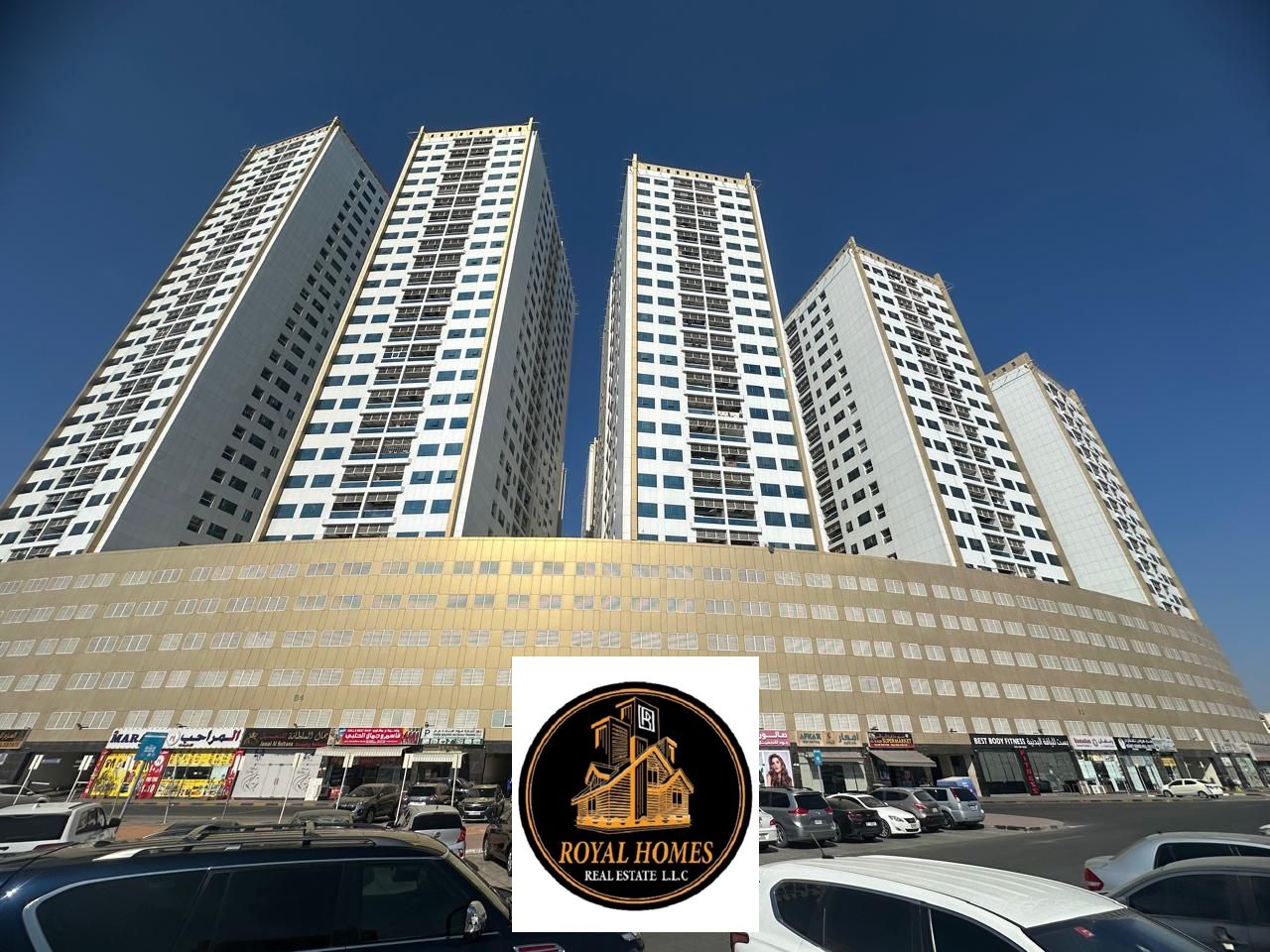 2-Bedroom Apartment for Rent – Ajman Pearl Towers