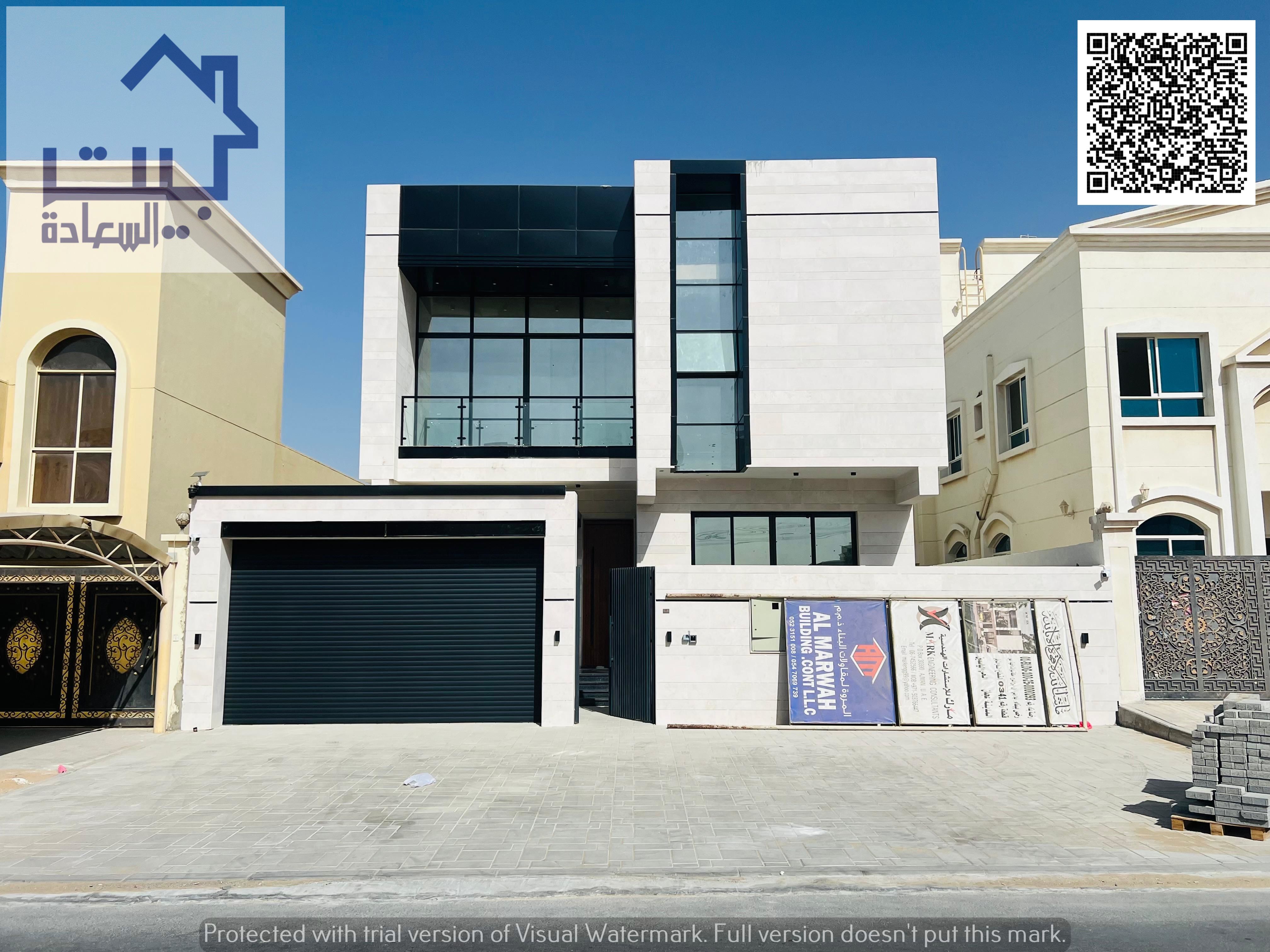 Your dream villa, a luxurious two-story villa with a rooftop terrace, is available next to Al Yasmin Park. Registration and ownership fees are waived.